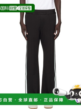 1h可退 香港直邮Casablanca 男士 黑色 Tech Nylon Trim 运动裤 M