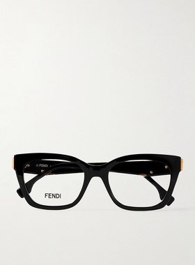 潮奢 Fendi 芬迪 女士 眼镜 FE50073I black黑色 舒适时尚