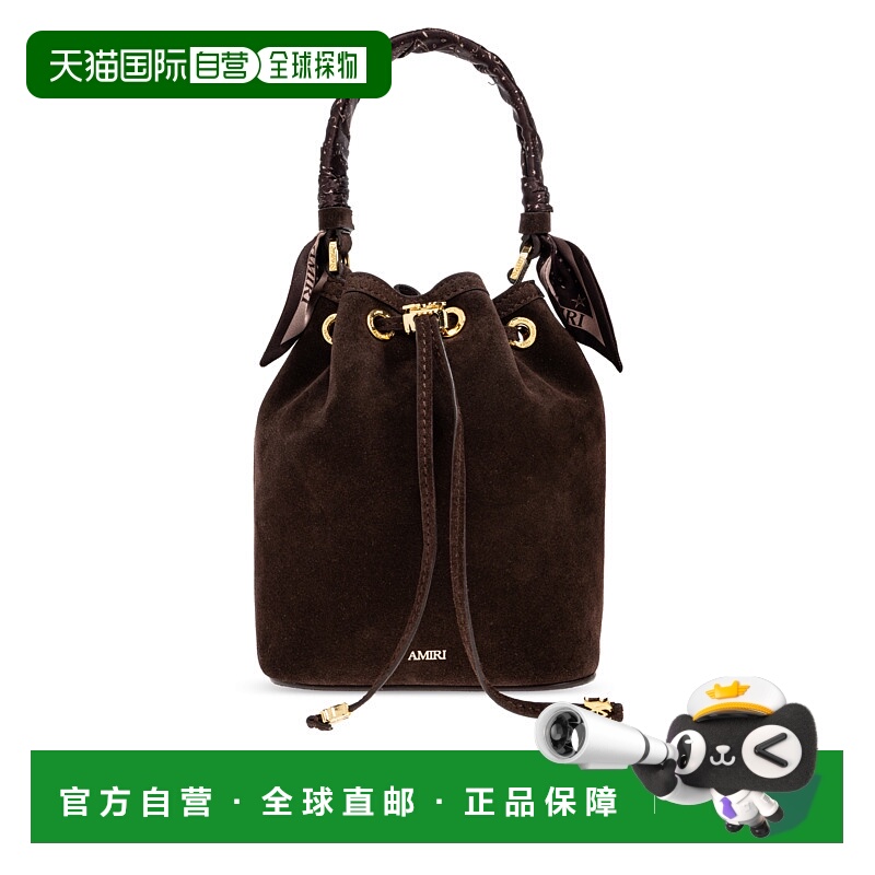 1h可退 香港直邮AMIRI 女士手提包 AWHABA10240200 SS2026 棕色 S