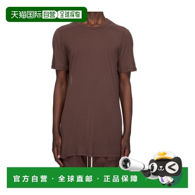 香港直邮RICK OWENS 男士T恤 RU01F2264JS53 SS2026 红色 圆领T恤