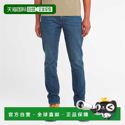 自营 timberland男士 Sargent Lake 修身弹力牛仔裤 - 复古色调水