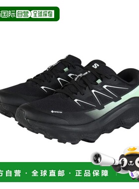 日本直邮SALOMON 流 2 GORE-TEX 跑步鞋 徒步鞋 [L47…] 黑色 绿