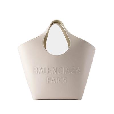潮奢 Balenciaga 巴黎世家 女士 玛丽凯特徽标压花托特包 74697