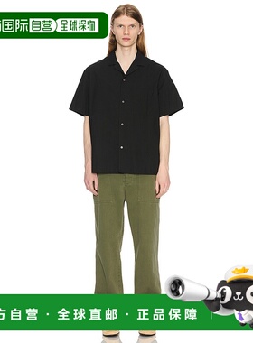 1h可退 香港直邮The Row 男士 Jiro 衬衫 950W2567 black黑色 舒