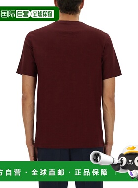 1h可退 香港直邮Paul Smith 保罗 史密斯 男士 条纹口袋T恤 M1R30