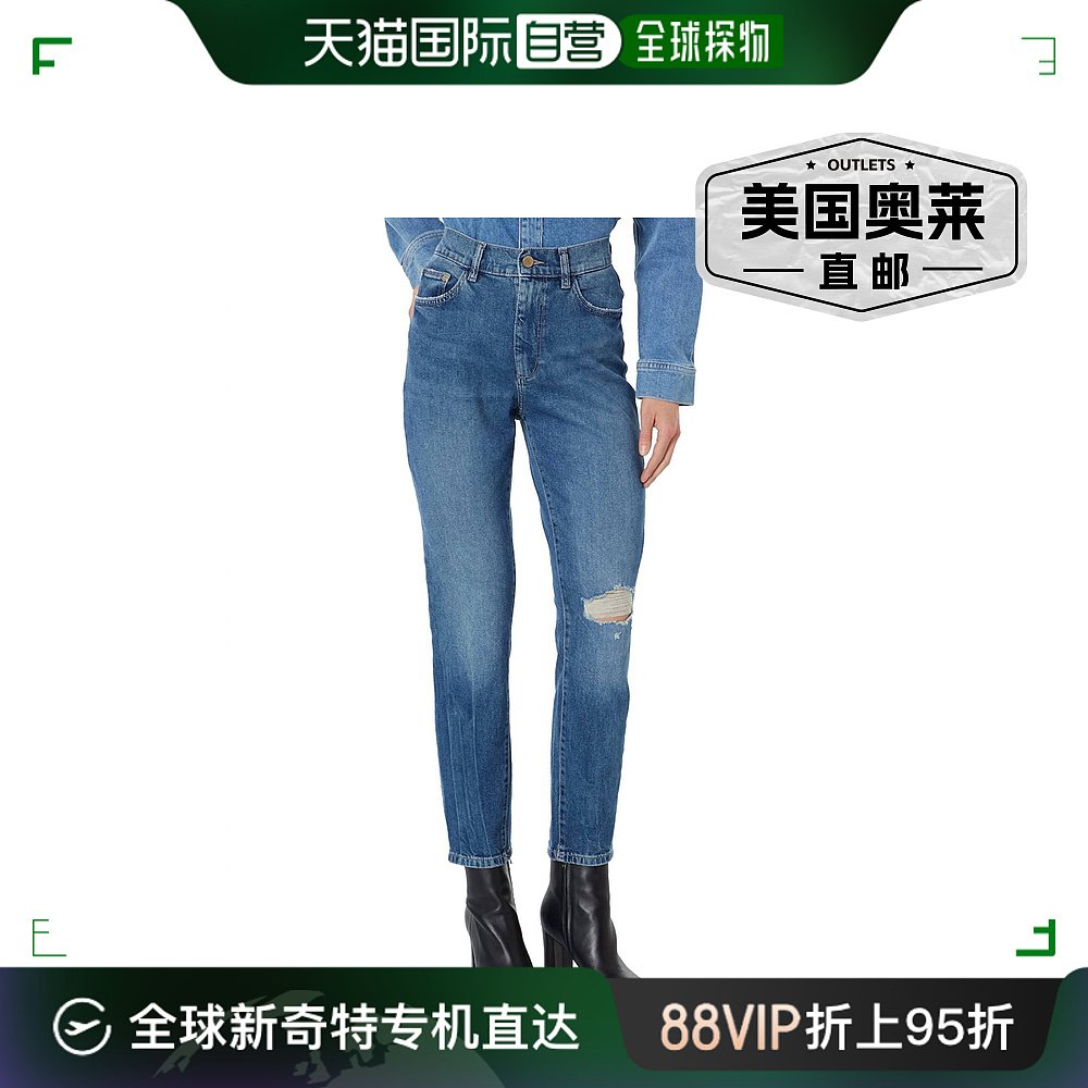 dl1961Bella Slim High Rise Distressed Jeans In Sea Storm sea