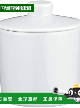 【日本直邮】Saikaitoki Hasami Ware 普通糖罐 白色 约100ml 182