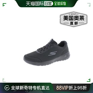 Walk Joy Ecstatic 美 skechersGo 女士高性能健身跑鞋 黑色