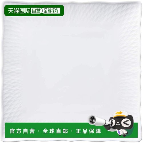 【日本直邮】则武 方形盘子 23cm Cher Blanc T94837/1655