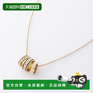 日本直邮Coach 三环吊坠项链 37408103GLD004