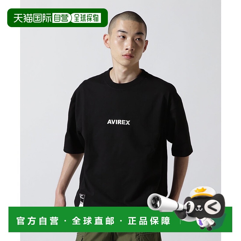 日本直邮AVIREX CORE LOGO EMBROIDERY T-SHIRTT恤 [AV1129EM0205