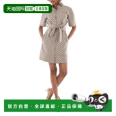 Nova格子腰带棉衬衫 美国尺码 连衣裙 自营Burberry 品牌尺码