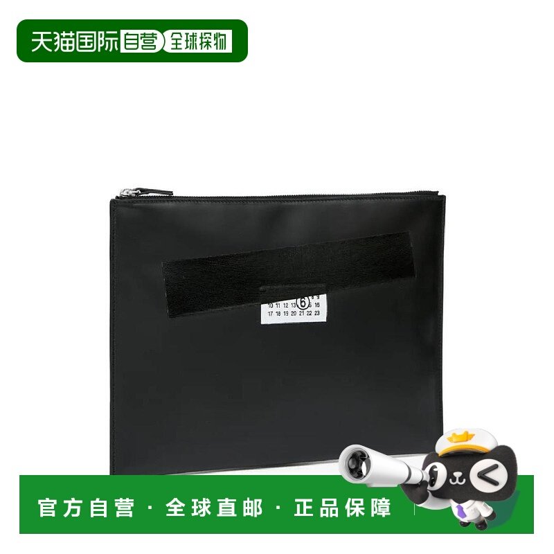 韩国直邮MAISON MARGIELA 25 FW 玛吉伦徽标贴布手拿包 SB6WF0013