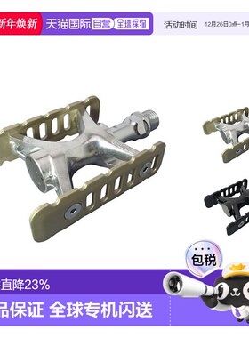 自营 MKS PROMENADE自行车铝合金双面脚踏小布折叠车小轮车骑行