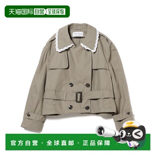 1h可退 日本直邮Sloppy Seconds女装复古风再造托伦斯风外套 3718