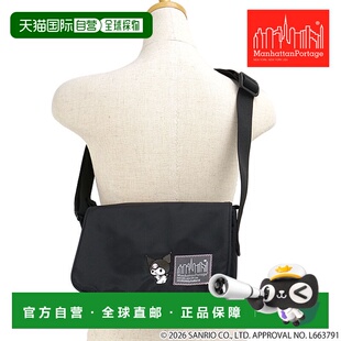 日本直邮Manhattan Portage 联名款：WHITEHALL 肩背包KUROMI 面