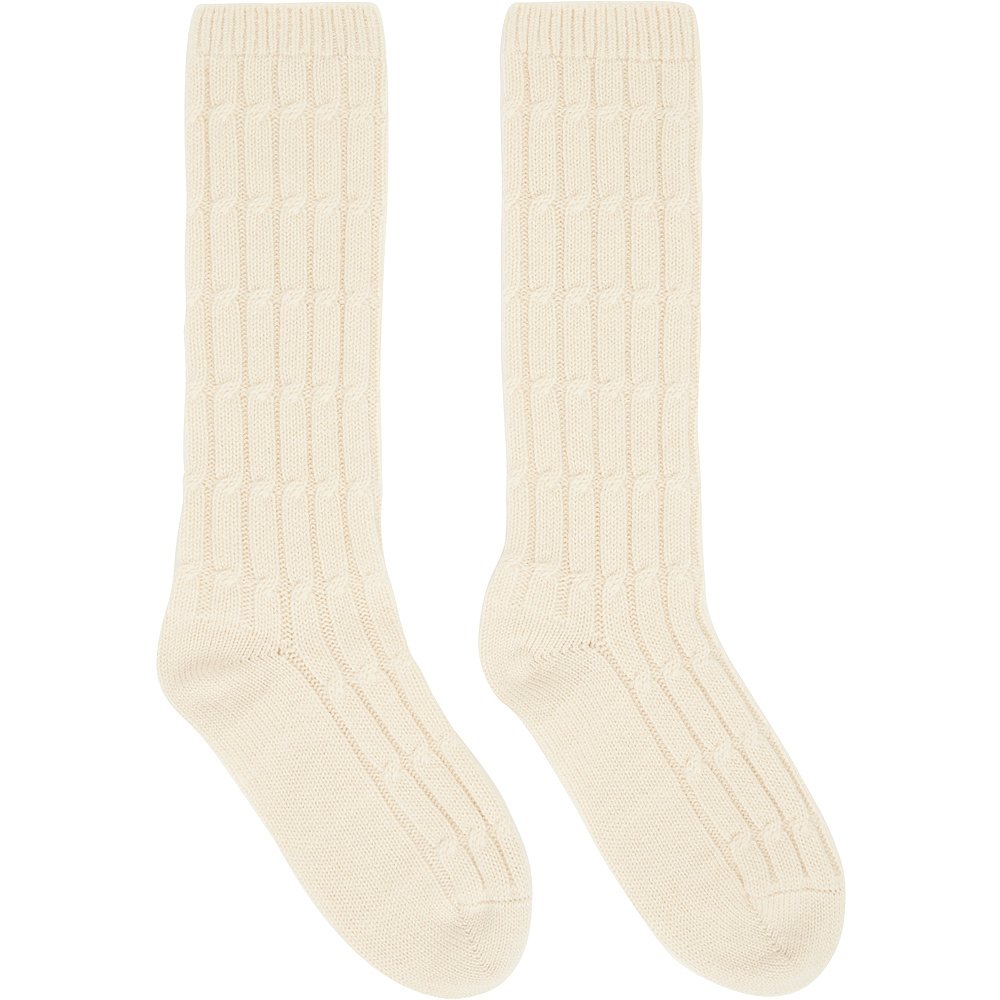 潮奢 Valentino 华伦天奴 男士 驼色中筒袜 6V3KI01ZARL