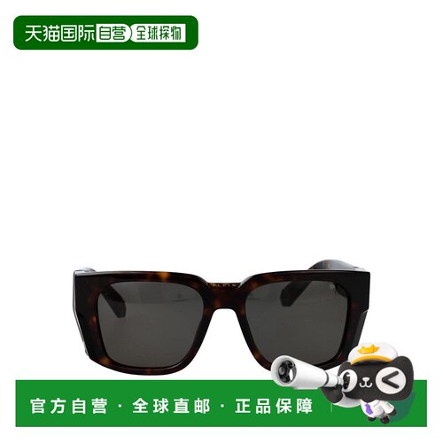 欧洲直邮PHILIPP PLEIN 女士太阳镜 SPP130M0722 AW2025 黑色