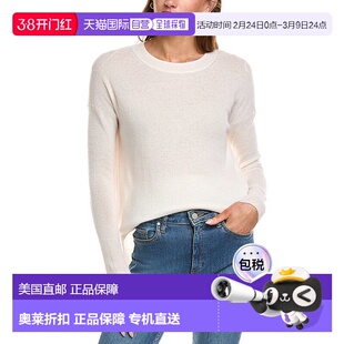 自营philosophy Oversized Crewneck Cashmere Sweater - white