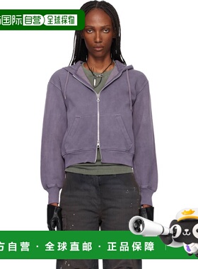 1h可退 香港直邮潮奢 Our Legacy 女士 紫色 Mischief 连帽衫 W22