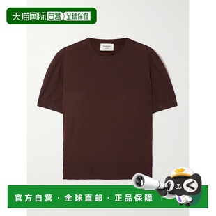 Laurent 圣罗兰 女士 1h可退 套頭衫 Saint 圓領短袖 香港直邮潮奢