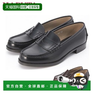 黑棕色鞋 22.5 26.0 3048 高中女生初中生 真皮 日本直邮haruta