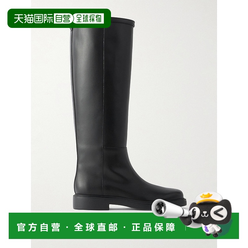 1h可退 香港直邮潮奢 TOD'S 托德斯 女士 Gomma 精饰皮质及膝靴子