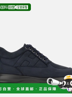 自营欧洲直邮Hogan Interactive蓝色运动鞋经典休闲
