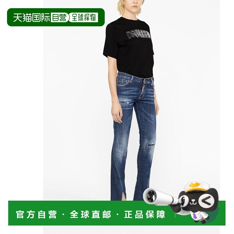 香港直邮DSQUARED2 女士牛仔裤 S80LA0053S30789470 AW2023