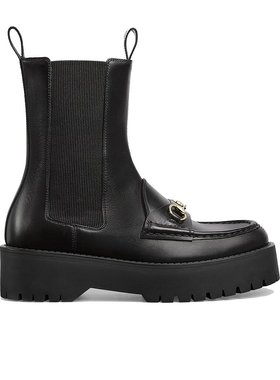 潮奢 Gucci 古驰 女士 马衔扣靴子 794306AADGA