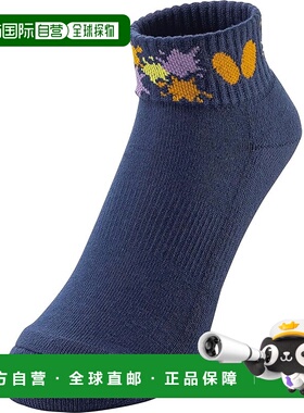 【日本直邮】蝴蝶乒乓球袜 普通长度 92500 深蓝色袜子