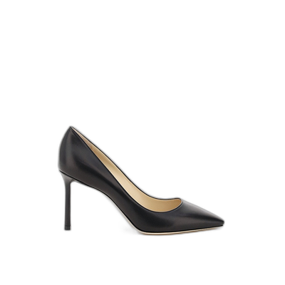香港直邮JIMMY CHOO 女士高跟鞋 ROMY85KIDBLACK CO 黑色