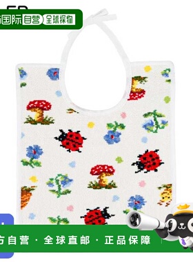 日本直邮FEILER Pauli Dots 围兜30厘米 x 25厘米带缎带系带男女