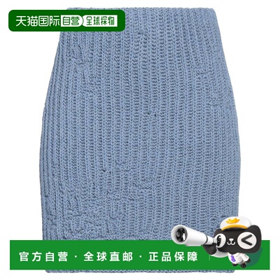 香港直邮J.W. Anderson 女士 迷你半身裙 blue蓝色 舒适时尚