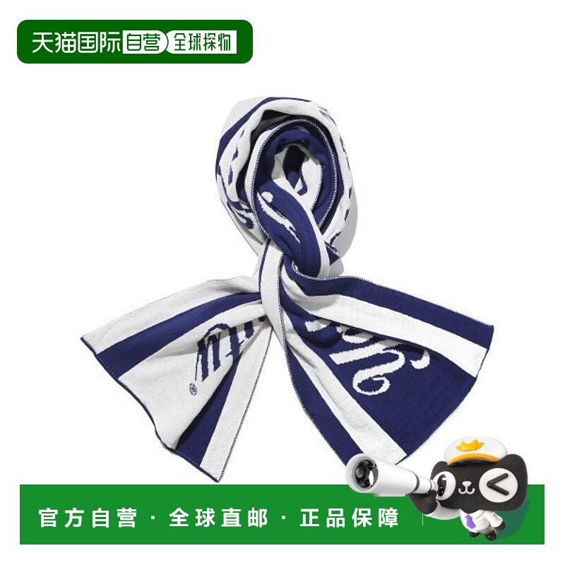 韩国直邮YALE JAGARD UNIVERSITY MUFFLER NAVY项链YC6GD6001NA