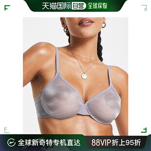 Glossies 香港直邮潮奢 女士 带里衬透视钢托浅灰色 Gossard non