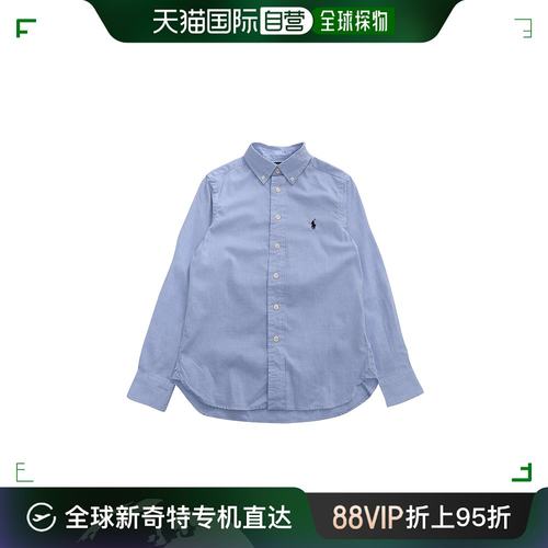 香港直邮POLO RALPH LAUREN 男童长袖衬衫 322819238002BSRBLUE