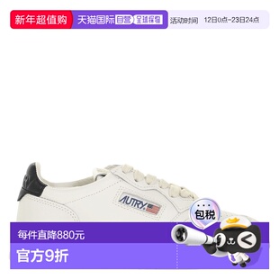 香港直邮AUTRY 女士 MEDALIST 低帮皮质运动鞋 AULWLL22厚底女鞋