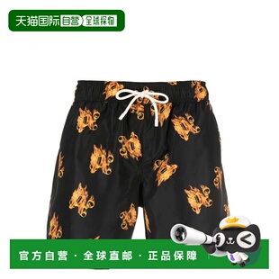1h可退 香港直邮Palm Angels 棕榈天使 男士 Burning 泳裤 PMFD00