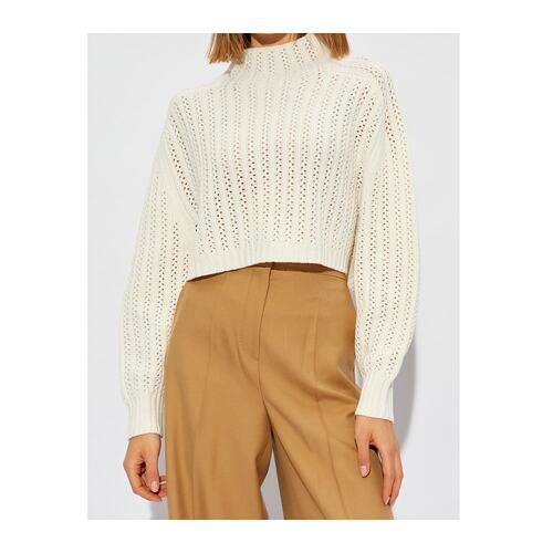 MAX MARA 女士针织毛衣 1366024106001 AW2024 白色 长袖毛衣