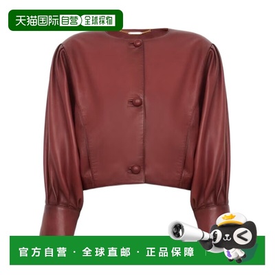 香港直邮CHLOÉ 女士西服 CH26SCV97201642 SS2026 红色 Chloe Cro