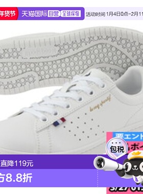 日本直邮Le coq sportif LA ROLAND SL 白灰色休闲鞋 QL1VJC02WG-