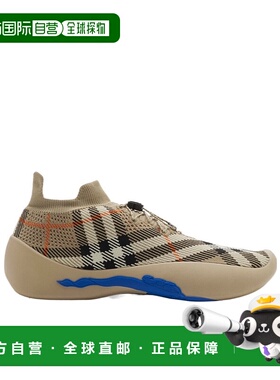 香港直邮Burberry Neptune格纹运动鞋 80993201博柏利情人礼物