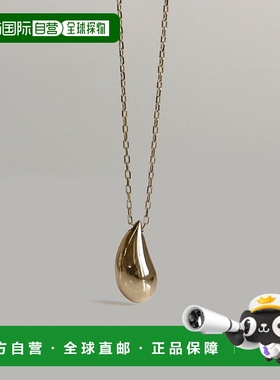 1h可退 日本直邮cui-cui女士K10黄金梨形吊坠项链 783679008