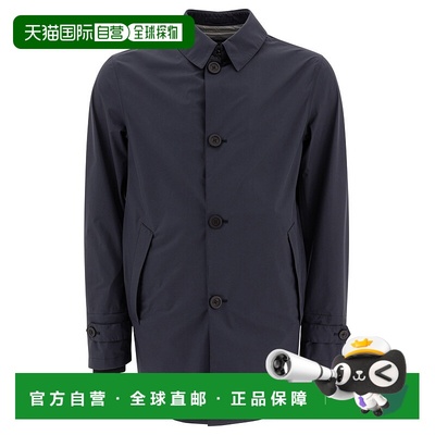 香港直邮HERNO 男士夹克 IM000350U111249201 SS2025 蓝色 长袖休