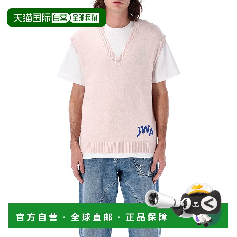 1h可退 香港直邮潮奢 J.W. Anderson 男士 无袖针织衫 KW1349YN03