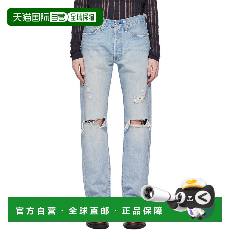 自营 Levi'S 李维斯 男士 蓝色 501 Original Fit 牛仔裤 00501