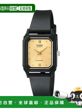 自营Casio Women’s Black Watch with Gold Dial - LQ-142E-9A -