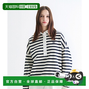 韩国直邮TOMMY HILFIGER 女士女装T恤T22E1TTO080WT104T条纹