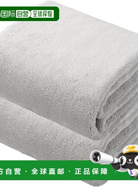 【日本直邮】CB JAPAN 干发巾2条装40×100cm 灰色 5倍吸水力